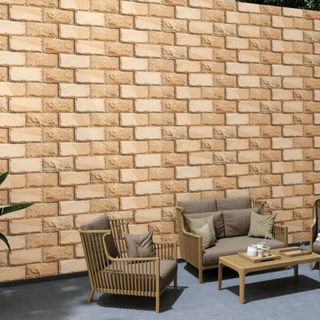 Exotica KJ - Livia, brick-pattern wall tile for exterior walls
